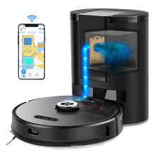 Self-Emptying Dust Can Robot Vacuum Cleaner with Electric Water Tank